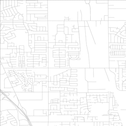 ROAD MAP OF FLORIN, CALIFORNIA BY MAPBAKES