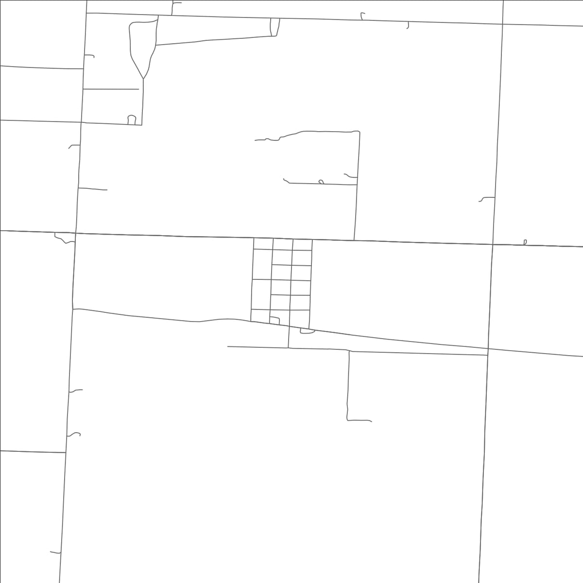 ROAD MAP OF IONIA, MISSOURI BY MAPBAKES