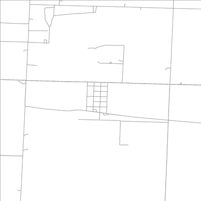 ROAD MAP OF IONIA, MISSOURI BY MAPBAKES