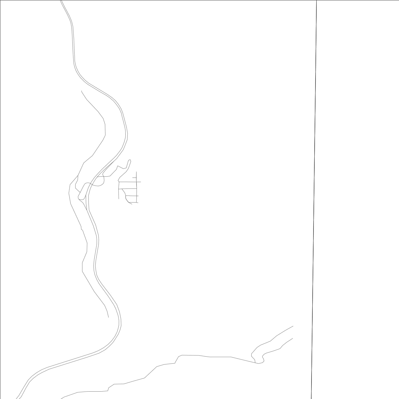 ROAD MAP OF FLORISTON, CALIFORNIA BY MAPBAKES