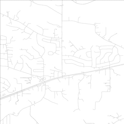 ROAD MAP OF GERMANTOWN HILLS, ILLINOIS BY MAPBAKES