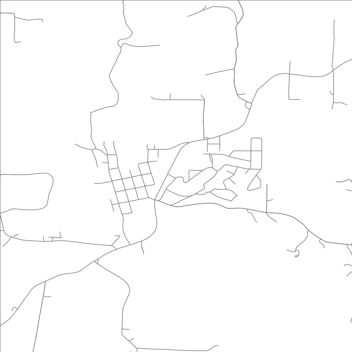 ROAD MAP OF IRONDALE, MISSOURI BY MAPBAKES