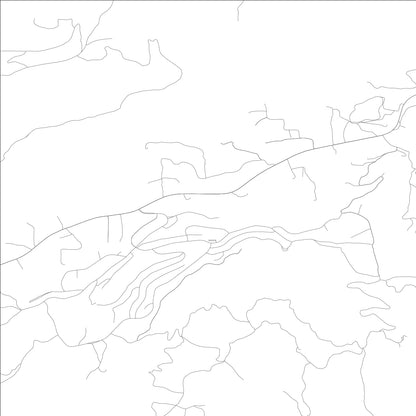 ROAD MAP OF FOREST MEADOWS, CALIFORNIA BY MAPBAKES