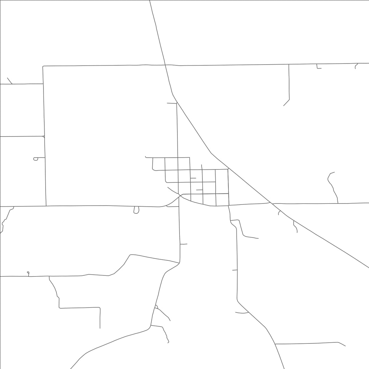 ROAD MAP OF JAMESON, MISSOURI BY MAPBAKES