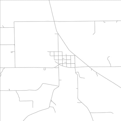 ROAD MAP OF JAMESON, MISSOURI BY MAPBAKES