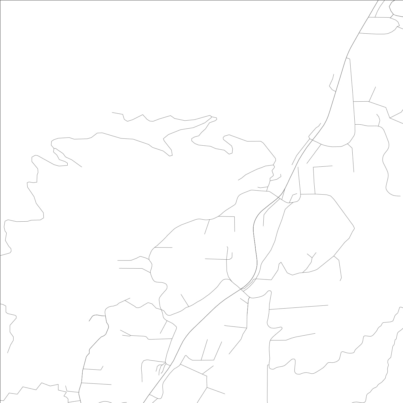 ROAD MAP OF FOREST RANCH, CALIFORNIA BY MAPBAKES