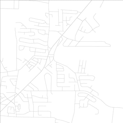 ROAD MAP OF BEMISS, GEORGIA BY MAPBAKES