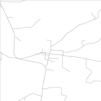 ROAD MAP OF JAMESTOWN, MISSOURI BY MAPBAKES