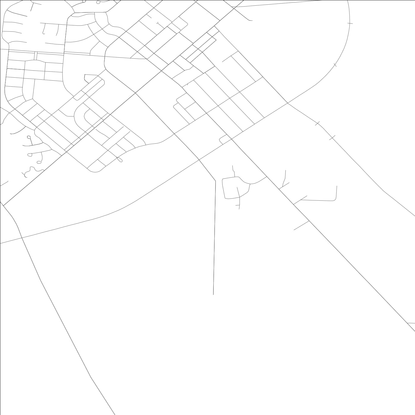 ROAD MAP OF FORT IRWIN, CALIFORNIA BY MAPBAKES