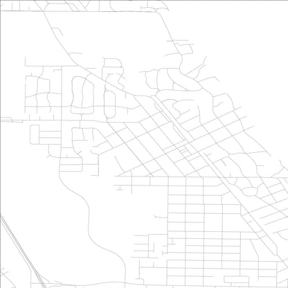 ROAD MAP OF GLENCOE, ILLINOIS BY MAPBAKES