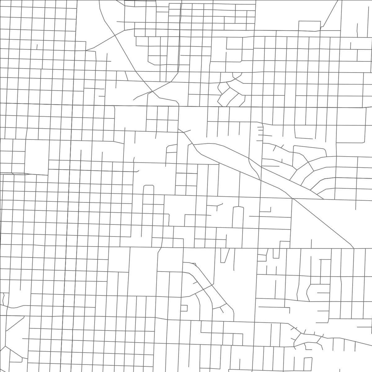 ROAD MAP OF JOPLIN, MISSOURI BY MAPBAKES