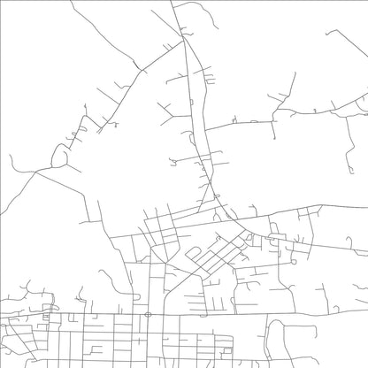ROAD MAP OF JUNCTION CITY, MISSOURI BY MAPBAKES
