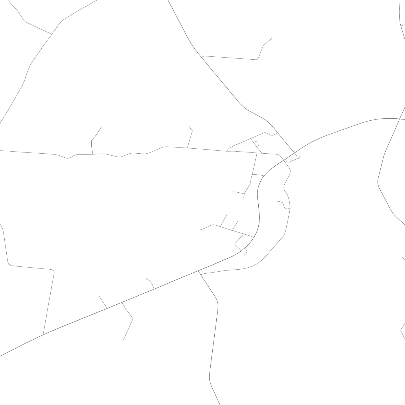 ROAD MAP OF BOSTON, KENTUCKY BY MAPBAKES