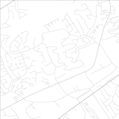 ROAD MAP OF BERKELEY LAKE, GEORGIA BY MAPBAKES