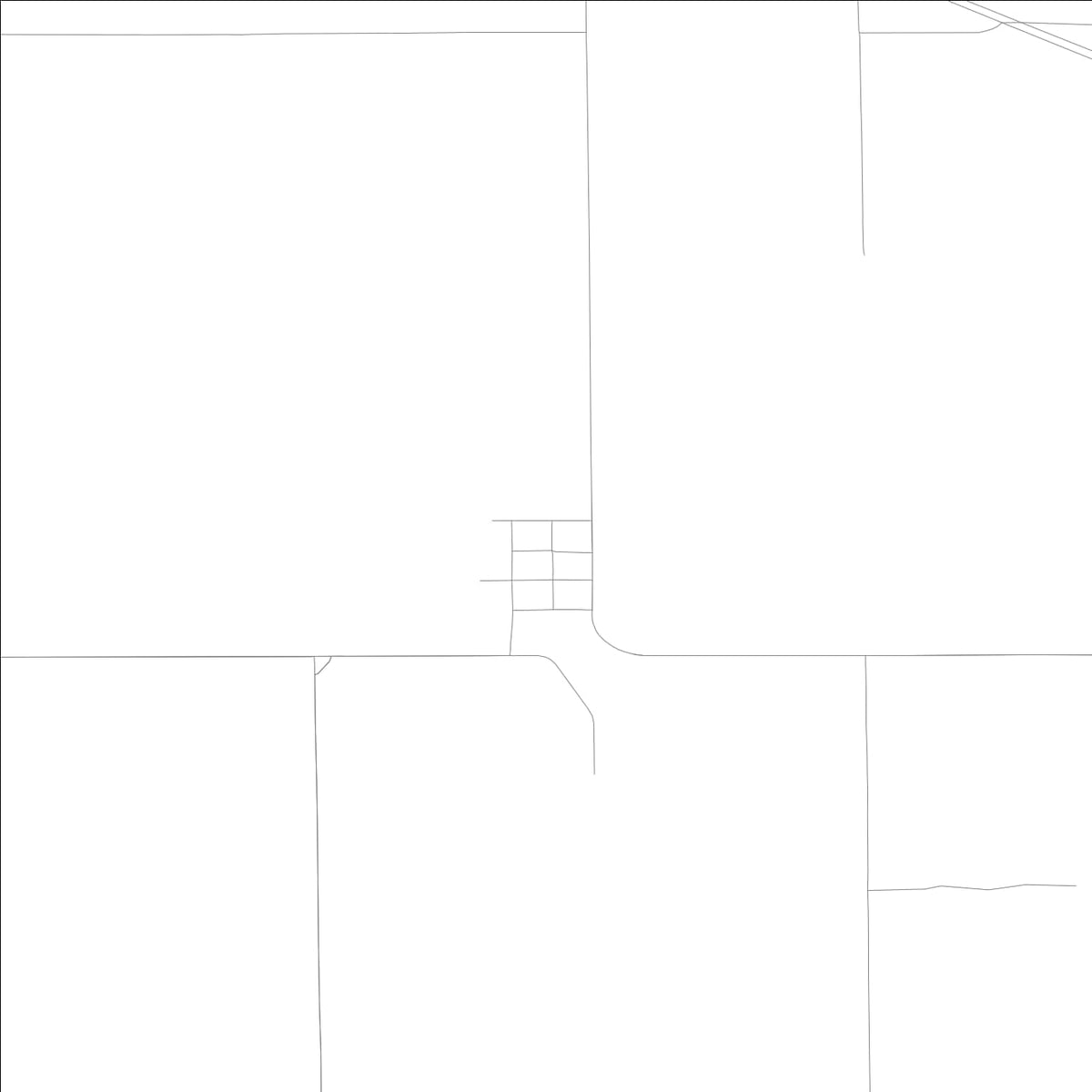 ROAD MAP OF LEIGHTON, LOWA BY MAPBAKES