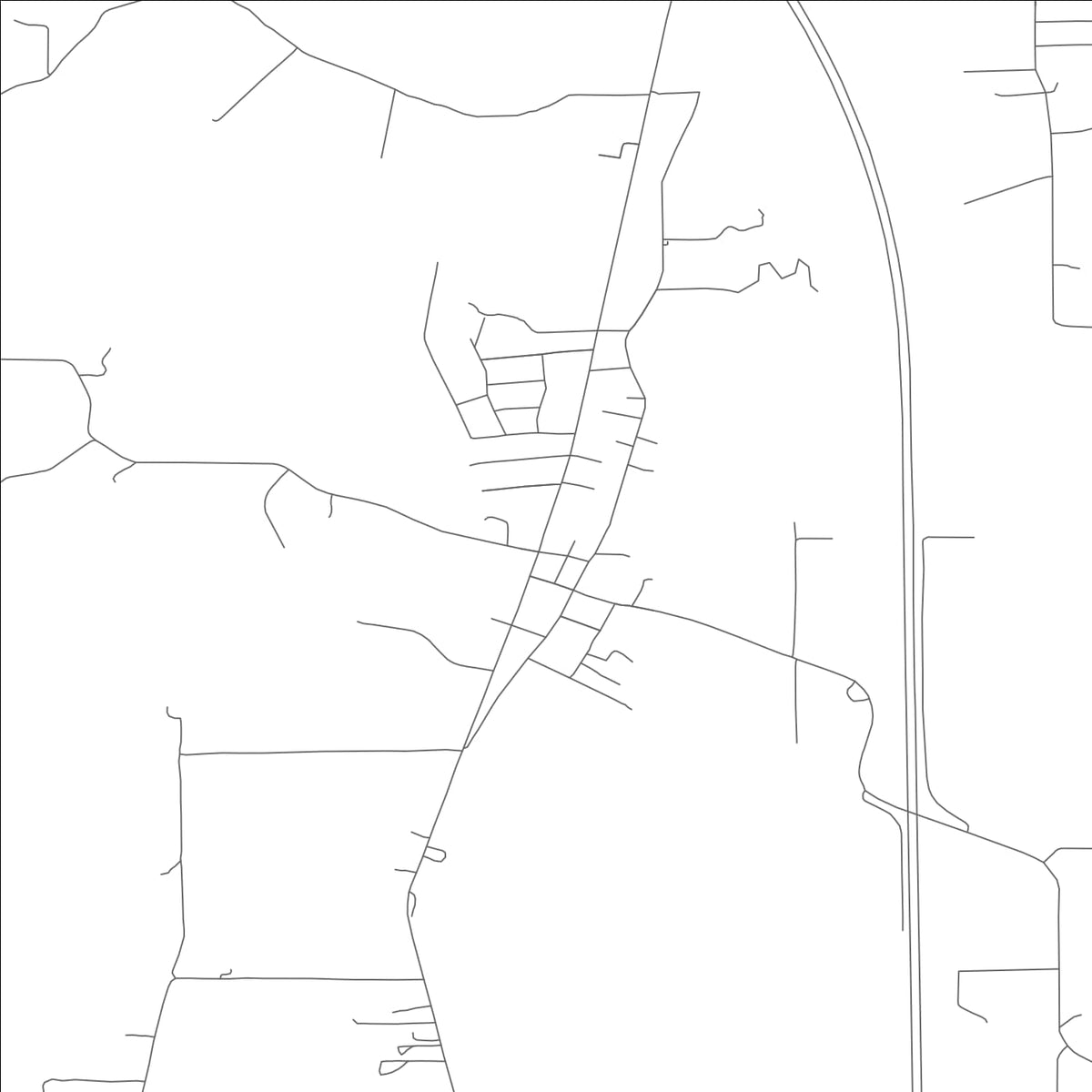 ROAD MAP OF KELSO, MISSOURI BY MAPBAKES