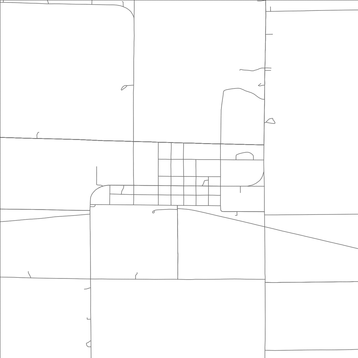 ROAD MAP OF KIDDER, MISSOURI BY MAPBAKES