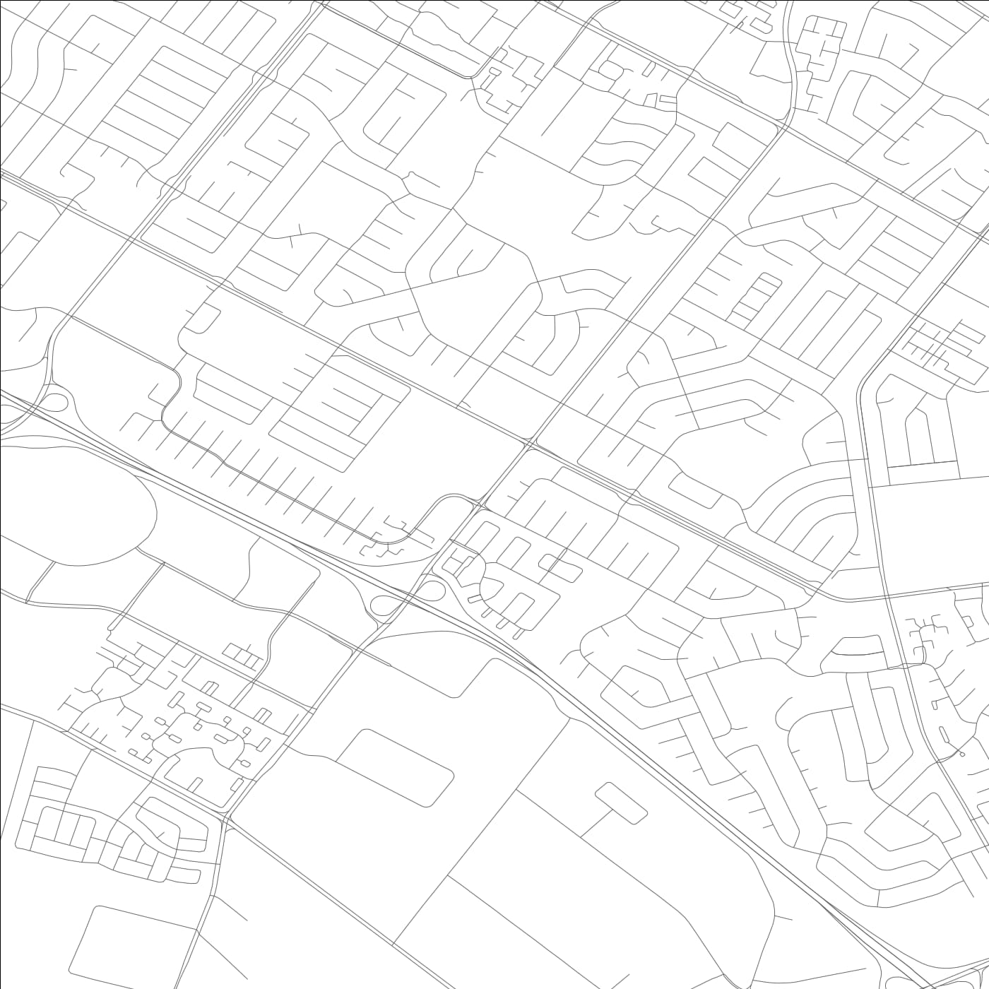 ROAD MAP OF FREMONT, CALIFORNIA BY MAPBAKES