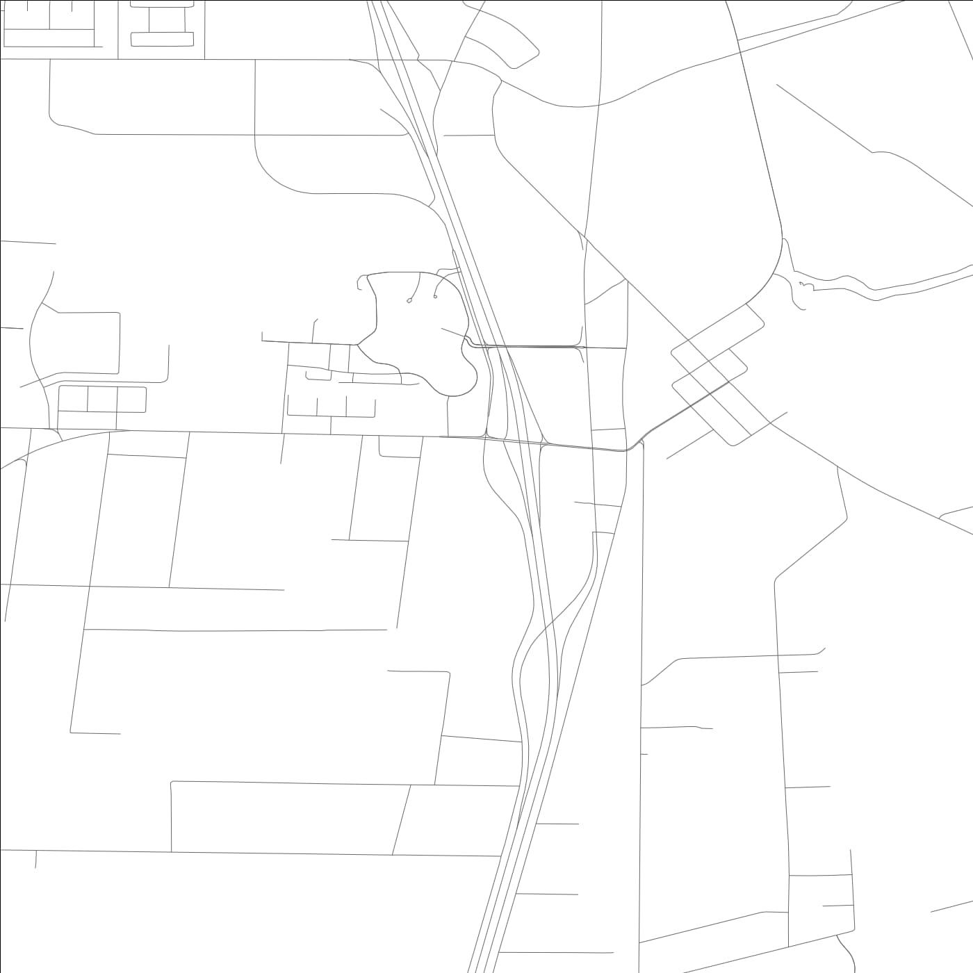 ROAD MAP OF FRENCH CAMP, CALIFORNIA BY MAPBAKES