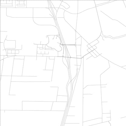 ROAD MAP OF FRENCH CAMP, CALIFORNIA BY MAPBAKES