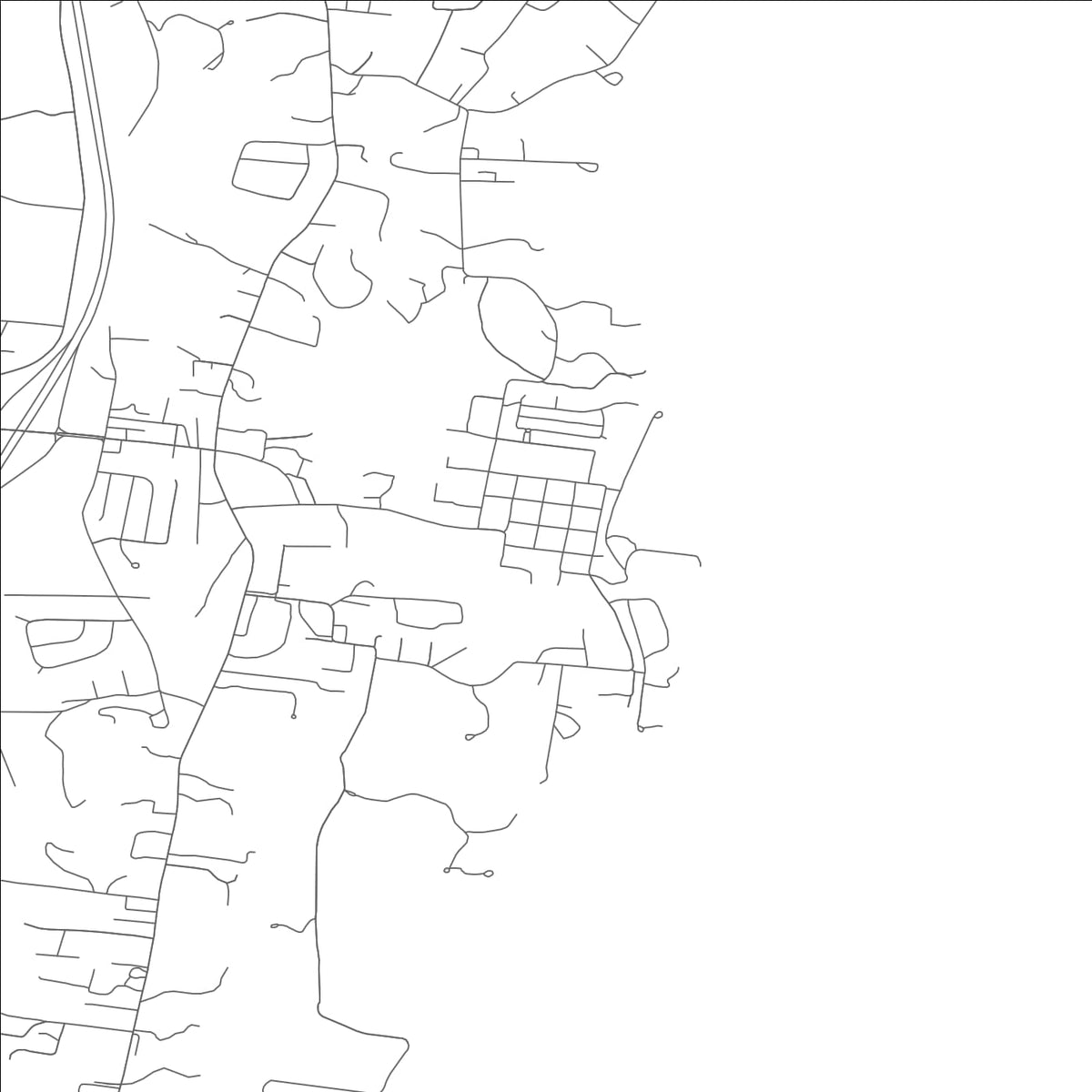 ROAD MAP OF KIMMSWICK, MISSOURI BY MAPBAKES