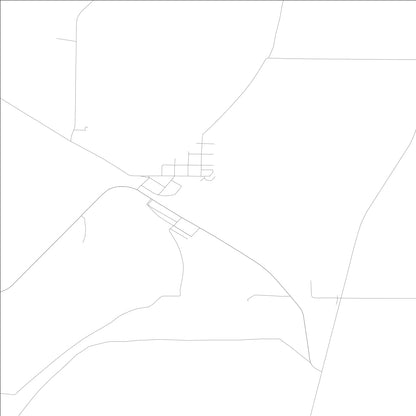 ROAD MAP OF GORHAM, ILLINOIS BY MAPBAKES