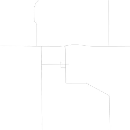 ROAD MAP OF LITTLE CEDAR, LOWA BY MAPBAKES
