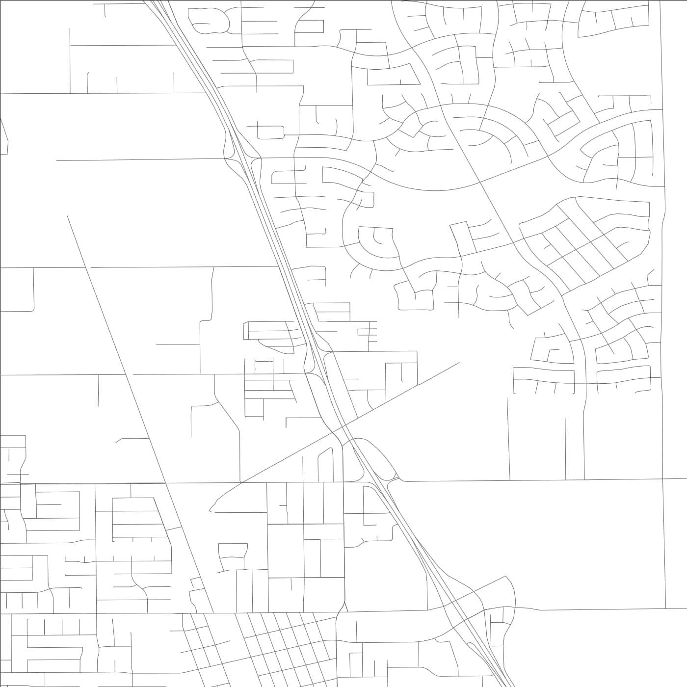 ROAD MAP OF GALT, CALIFORNIA BY MAPBAKES