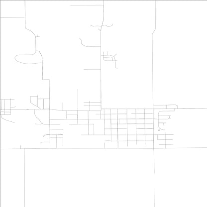 ROAD MAP OF GRANVILLE, ILLINOIS BY MAPBAKES