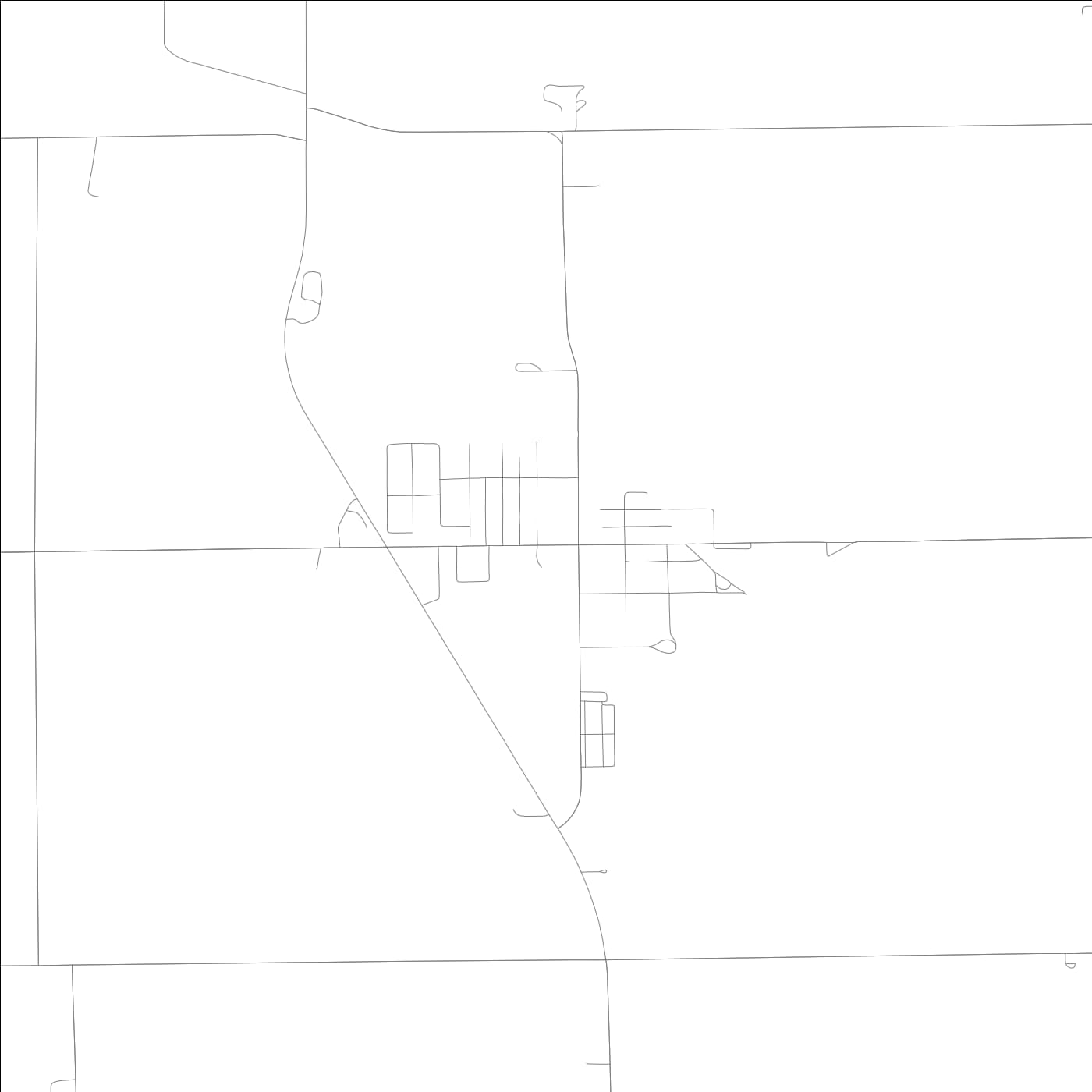 ROAD MAP OF GREEN VALLEY, ILLINOIS BY MAPBAKES