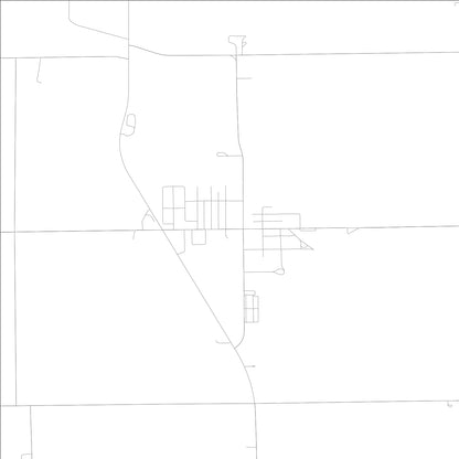 ROAD MAP OF GREEN VALLEY, ILLINOIS BY MAPBAKES