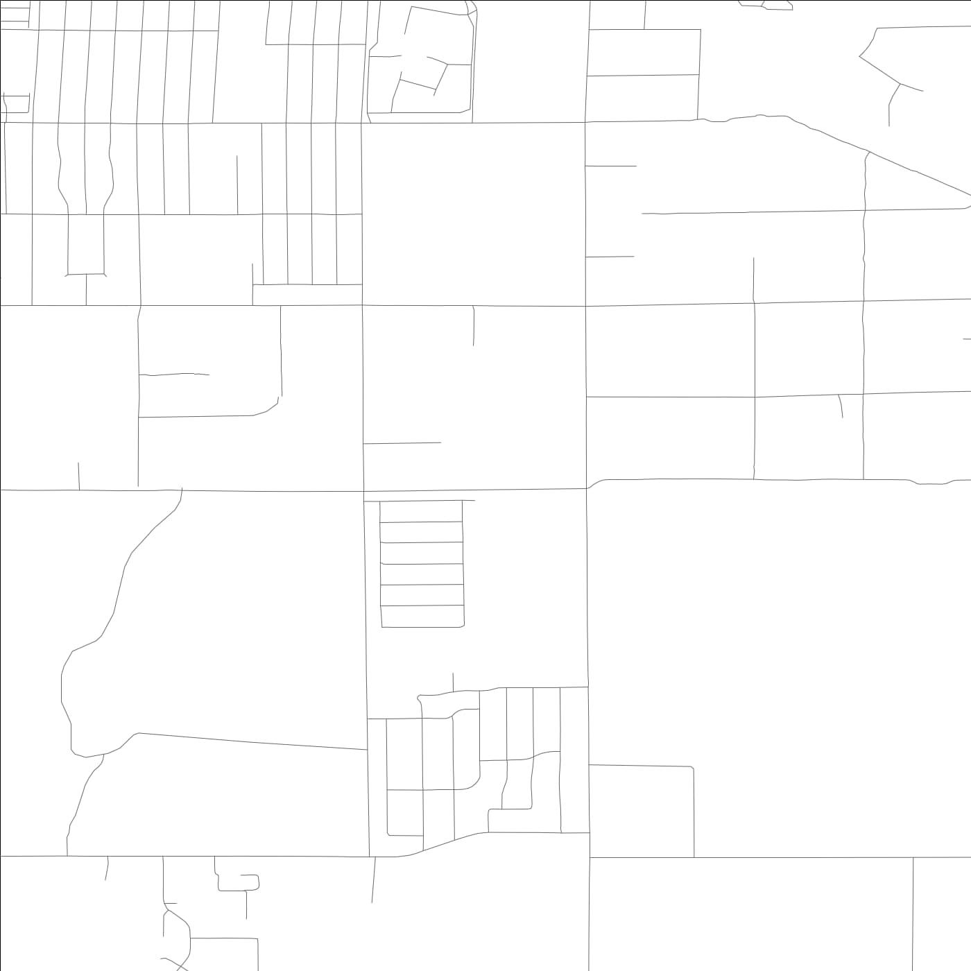 ROAD MAP OF GARNET, CALIFORNIA BY MAPBAKES