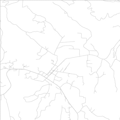 ROAD MAP OF GEORGETOWN, CALIFORNIA BY MAPBAKES