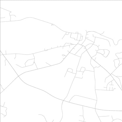 ROAD MAP OF BRANDENBURG, KENTUCKY BY MAPBAKES