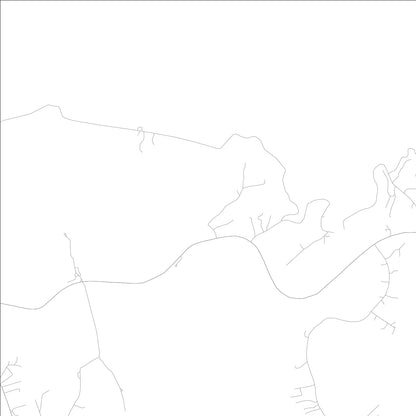 ROAD MAP OF KALIHIWAI, HAWAII BY MAPBAKES