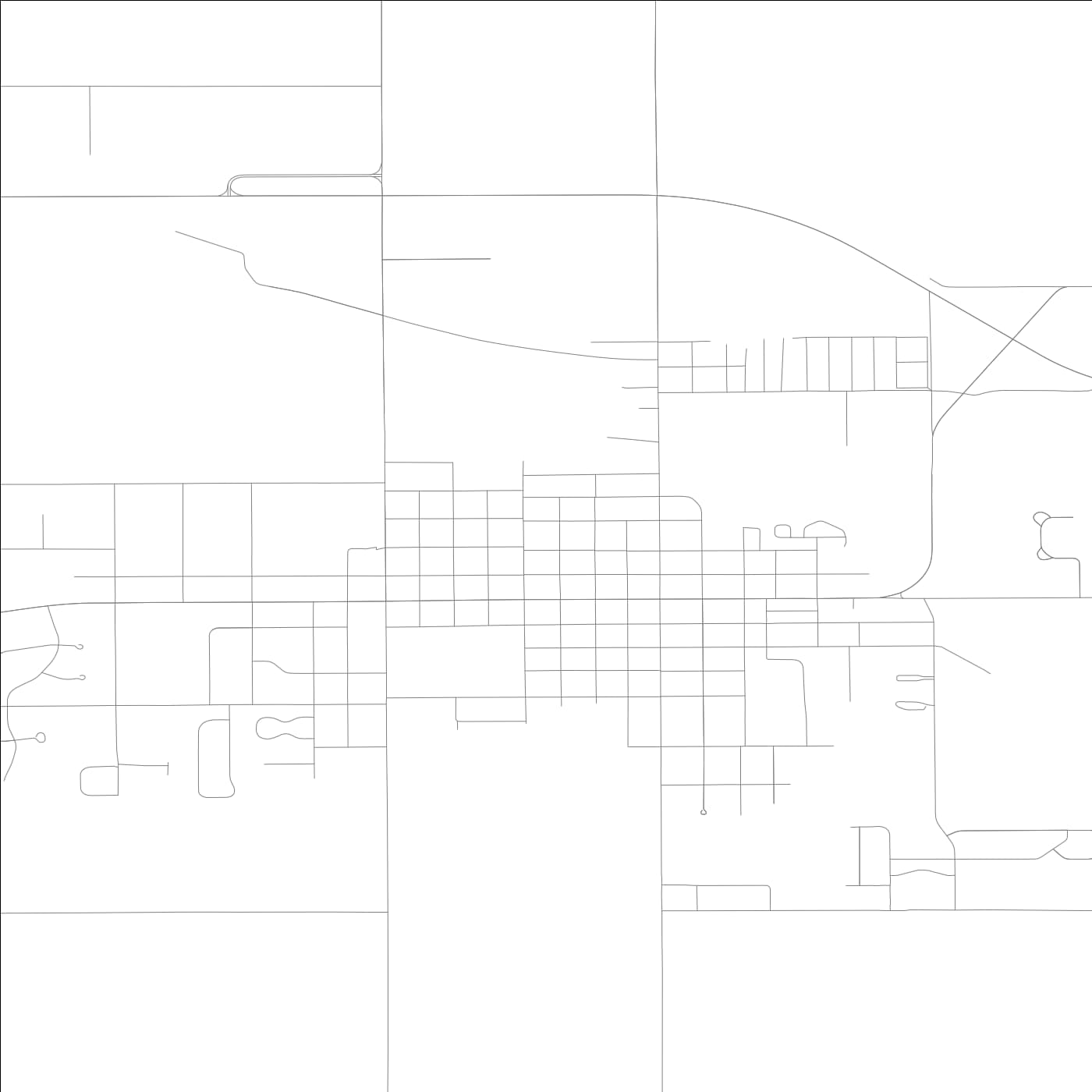 ROAD MAP OF BREMEN, INDIANA BY MAPBAKES