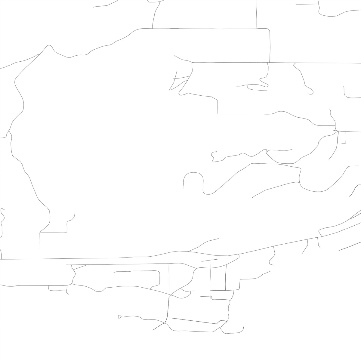 ROAD MAP OF DOVER, IDAHO BY MAPBAKES