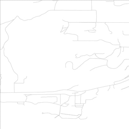 ROAD MAP OF DOVER, IDAHO BY MAPBAKES