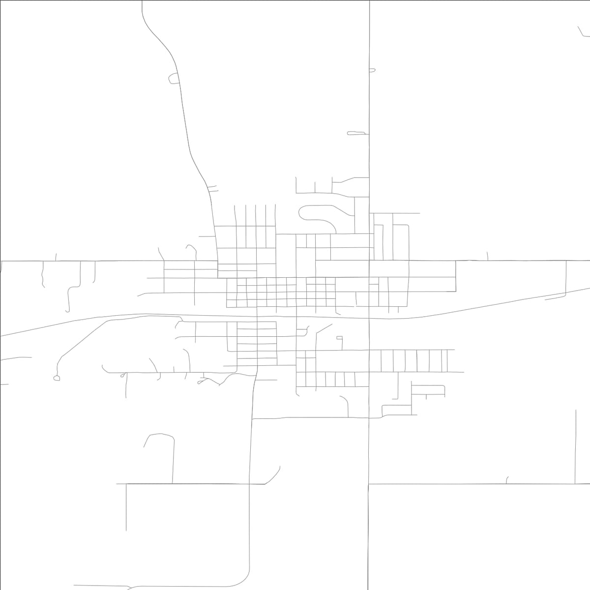 ROAD MAP OF MADRID, LOWA BY MAPBAKES