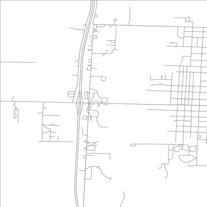 ROAD MAP OF LAMAR HEIGHTS, MISSOURI BY MAPBAKES