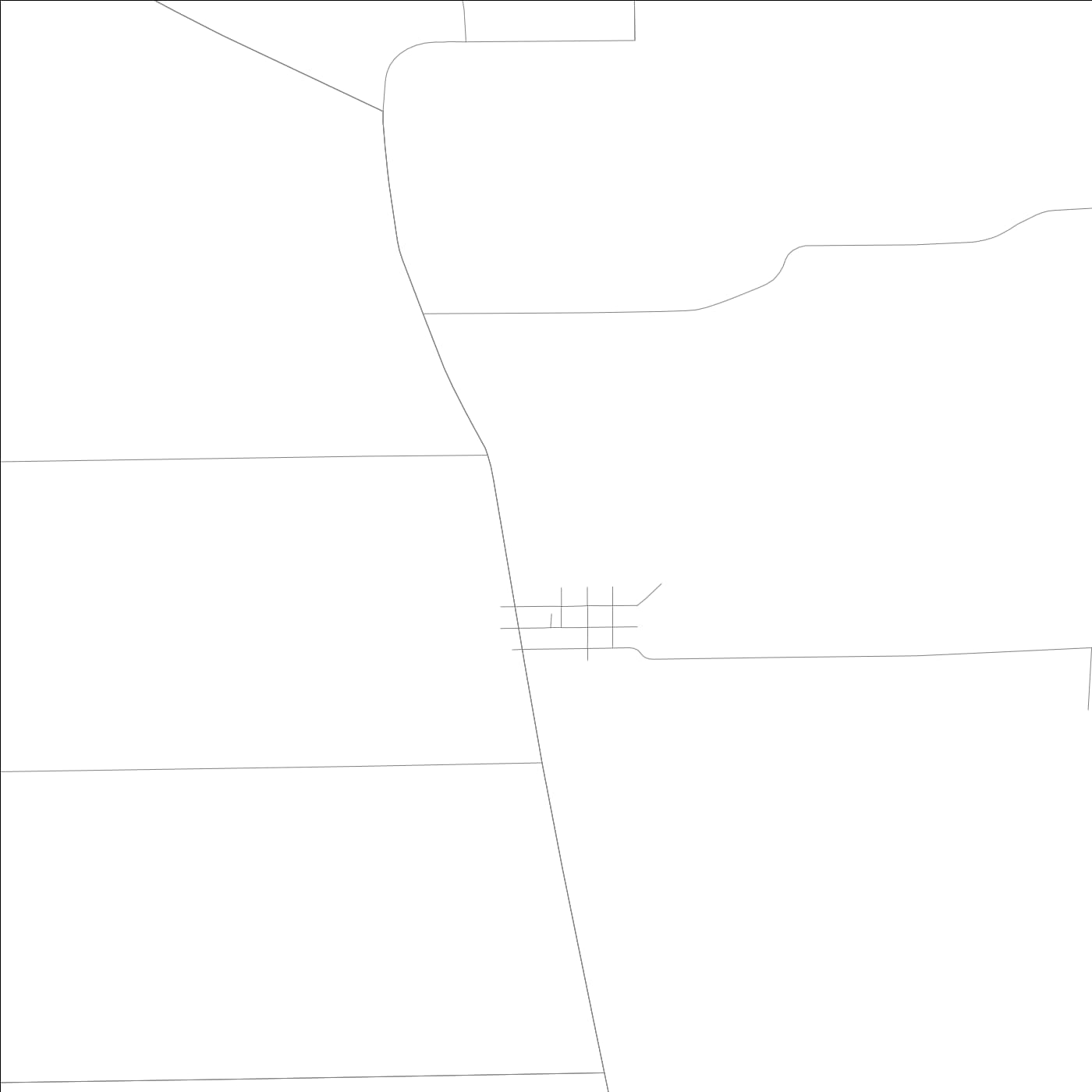 ROAD MAP OF HARDING, ILLINOIS BY MAPBAKES