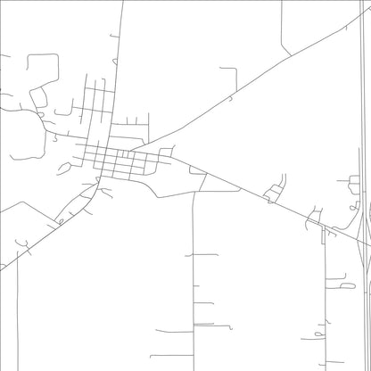 ROAD MAP OF LAMBERT, MISSOURI BY MAPBAKES
