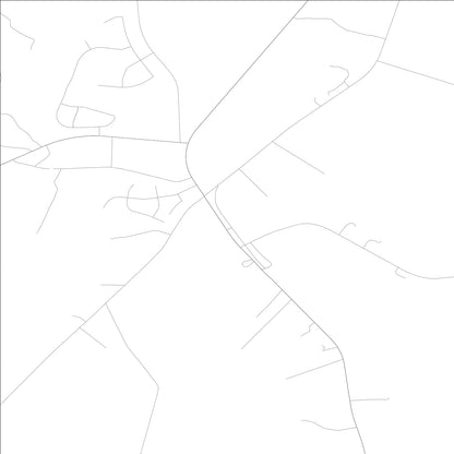 ROAD MAP OF BISHOP, GEORGIA BY MAPBAKES