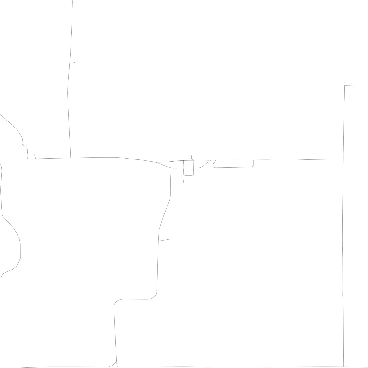ROAD MAP OF MALOY, LOWA BY MAPBAKES