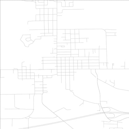 ROAD MAP OF MANCHESTER, LOWA BY MAPBAKES