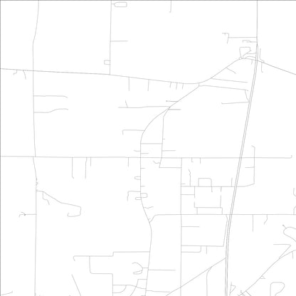 ROAD MAP OF HARRISON, ILLINOIS BY MAPBAKES