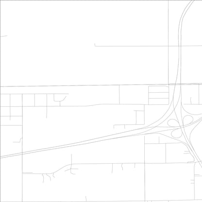 ROAD MAP OF HARRISTOWN, ILLINOIS BY MAPBAKES