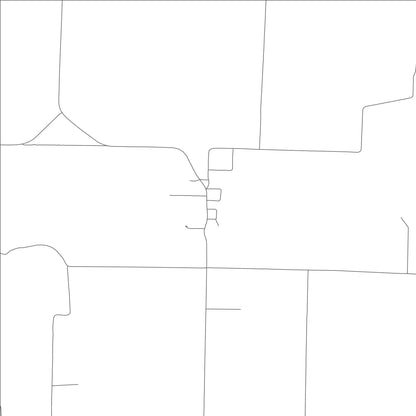 ROAD MAP OF LATHAM, MISSOURI BY MAPBAKES