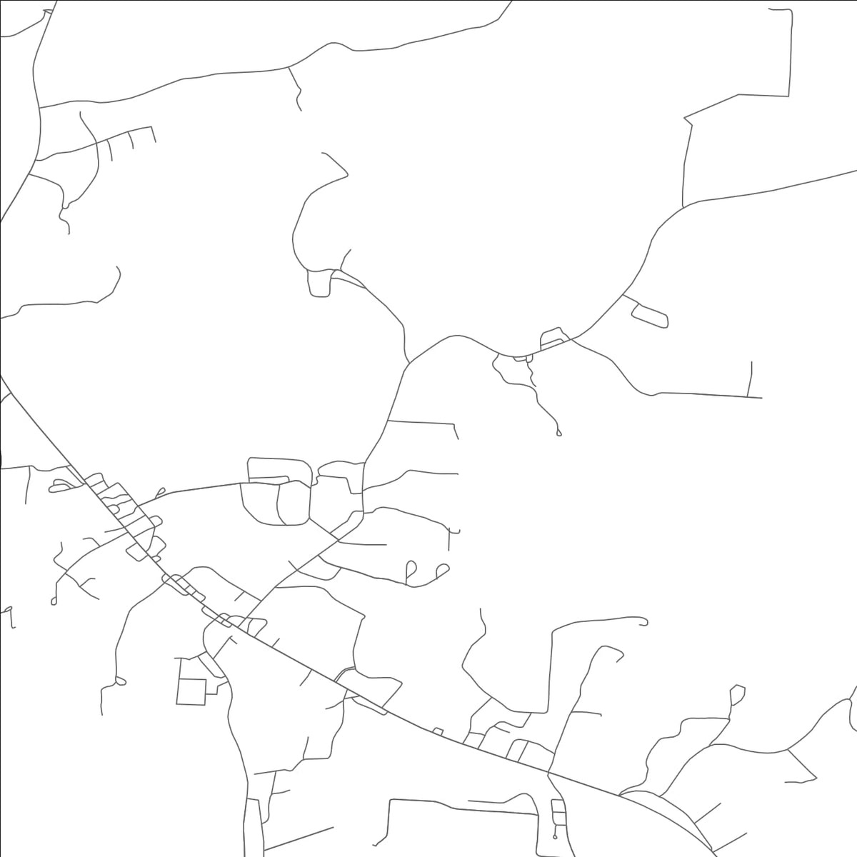 ROAD MAP OF LAURIE, MISSOURI BY MAPBAKES