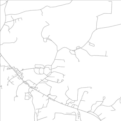 ROAD MAP OF LAURIE, MISSOURI BY MAPBAKES